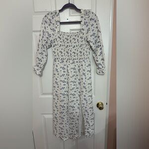 House of Harlow 1960 Linen Blend Dress